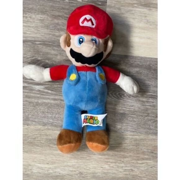 Nintendo Super Mario Bros. Mario Plush 12 inch 2019 - Picture 1 of 3